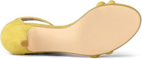 Allegra K Women's Kitten Heel Ankle Strap Sandals Shoes in Kuwait