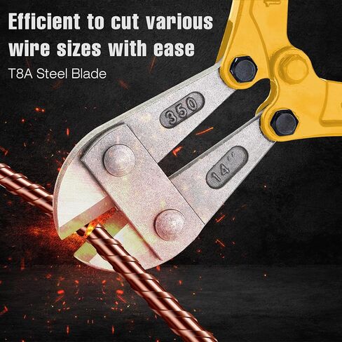 Bates- Bolt Cutter, 8.5", Dark Blue, Small Screw Cutter Tool, Heavy Duty Bolt Cutter, Mini Bolt Cutters, Small Bolt Cutters, Heavy Duty Wire Cutters, Bolt Cutters 8 Inch, Compact Bolt Cutter in Saudi Arabia
