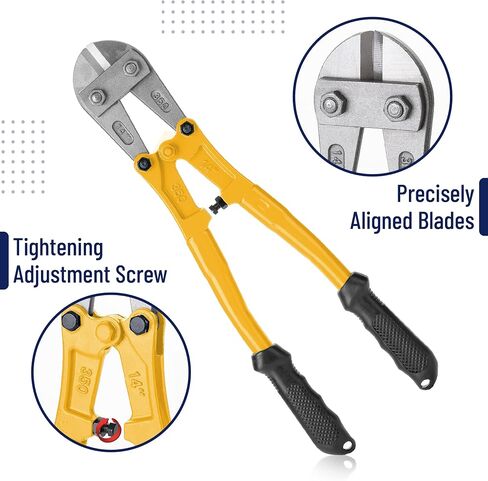 Bates- Bolt Cutter, 8.5", Dark Blue, Small Screw Cutter Tool, Heavy Duty Bolt Cutter, Mini Bolt Cutters, Small Bolt Cutters, Heavy Duty Wire Cutters, Bolt Cutters 8 Inch, Compact Bolt Cutter in Saudi Arabia