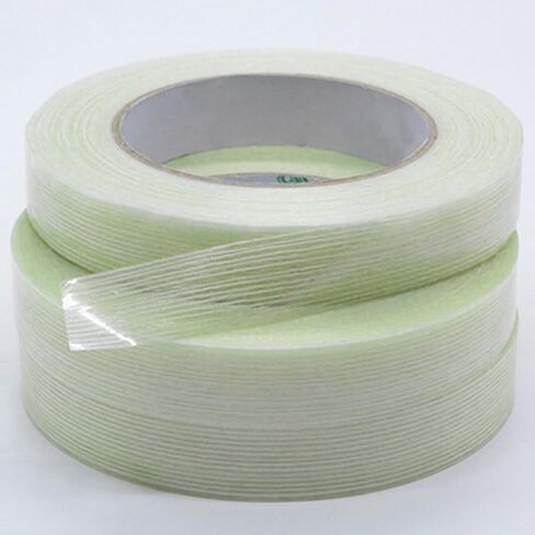 6 Rolls Filament Strapping Tape, 2 Inches x 22 Yards x 5.9 Mil, Heavy Duty Fiberglass Tape, Reinforced Wearproof Tape, Fiberglass Packing Tape for Wrapping, Shipping, Repairing Carton, Glass in Saudi Arabia