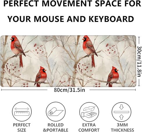 Fantasy Purple Dragon Gaming Mouse Pad 31.5x11.8in,Moon Cliff Large Extended Desk Mat with Non-Slip Rubber Base,Cool Big Mousepad for Laptop Computer PC,for Office Home Decor,Deskmat Gifts in Saudi Arabia
