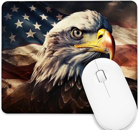 Colorful Dog Mouse Pad,Square Waterproof and Non-Slip Rubber Base Mousepad,Suitable for Computer Desk Wireless Mouse 9.5 x 7.9 Inches in Kuwait