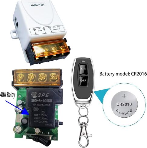 Remote Battery Disconnect Switch with Feedback,Battery Cut Off Switch 12v 250A,car Kill Switch Anti Theft for Car, Truck, RV. (Disconnect Negative) in Kuwait