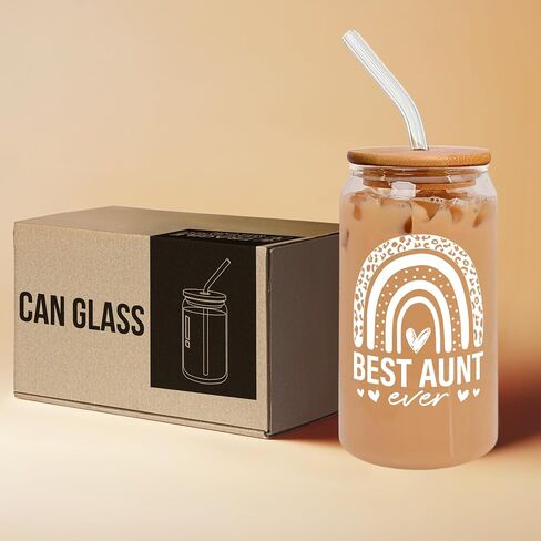 Gifts for Mom from Daughter Son - Mom Gifts for Christmas, Mom Christmas Gifts, Christmas Gifts for Mom Wife - Mom Birthday Gifts, Birthday Gifts for Mom - New Mom Gifts for Women - 16 Oz Can Glass in Saudi Arabia