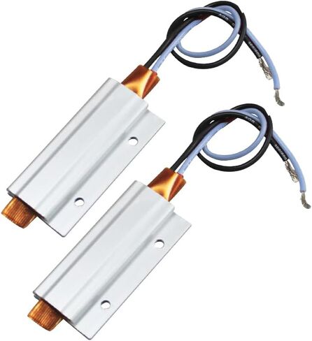 2PCS PTC Heating Element 110V 230C AC/DC Insulated Constant Temperature Ceramic Thermostatic Heater Aluminum Shell Miniature Tools for 3D Printer 2.36x1.10in, PTCYIDU in Saudi Arabia