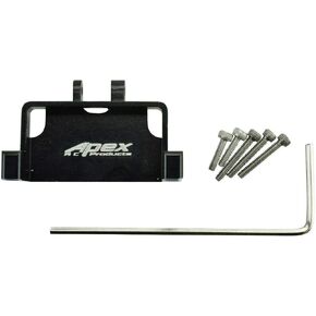 Apex RC Products Black Aluminium Steering Mount متوافق مع SCX24 SCX24-11 المحوري