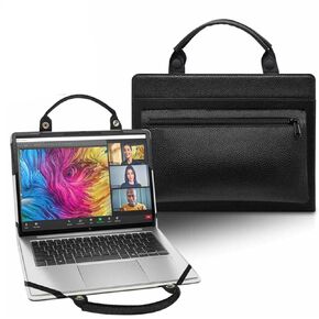 Laptop Case Cover for HP Envy x360 14 14-fcXXXX 14t-fc000/ENVY x360 14 14-faXXXX 14z-fa000 14-fa0047nr with Portable Bag with Bag Handle,Red