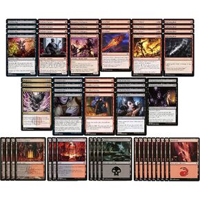 المستوى 1 RAKDOS MADNESS PAUPER DECK - Black Red - Build Custom