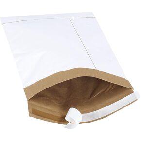 Aviditi Kraft Self-Seel Pated Peachers ، #1 ، 7 1/4 "× 12" ، Kraft Brown ، Peel and Seal Closure ، مظاريف مملوءة بالألياف لحماية العناصر أثناء الشحن والبريد ، حالة 25