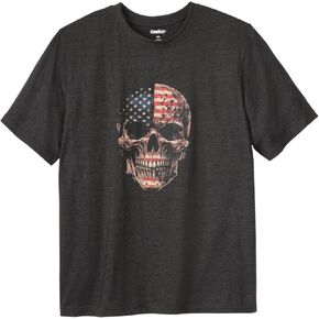 Liberty Blues Men's Big & Tall Americana Screen Tee