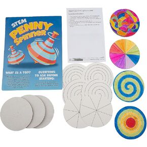DIY Steam Penny Spinner Bearner - Makes 12