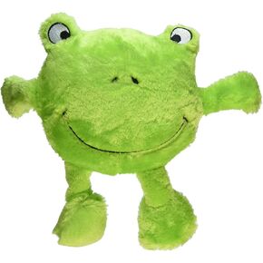 Zippypaws Brainey Speceaky Plush Dog Toy ، Frog