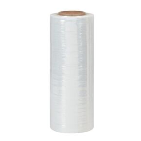 Box USA BSF189 Flown Hand Stretch Film ، 18 "× 90 Gauge x 1500 '، Clear (حزمة 4)