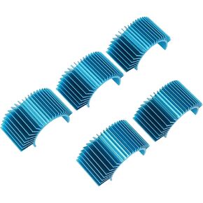 36mm Motor Heatsink, 5Pcs Electric Engine Motor Heatsink Aluminium Alloy for 540 550 Brushed Motor