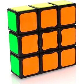 Tanch 1x3x3 Special Speed ​​Cube Magic Speed ​​Cube Puzzle للمبتدئين الأسود