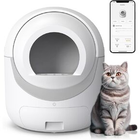 40 Count Extra Large Cat Litter Box Liners, Litter Waste Receptacles Bags for Giaceaw Self Cleaning Cat Litter Box