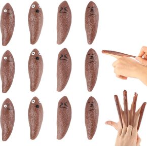 12pcs مطاطية المقلاع من ألعاب الأصابع ، ألعاب طيران مضحكة للأطفال ، لعبة LifeLike Shot Game Birthday Goodie Bag Fillers Toy Fidget for Kids Teens Party Favors