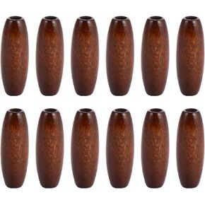 حبة زيتون مثيرة ، حبة الخشب 100pcs 23x8mm على شكل زيتون ، حبات الأرز الخشبية ، الحرف البيضاوية ، حبات فضفاضة ، مستلزمات الزر الحرفية للحرف اليدوية لصنع المجوهرات وتصميم سوار
