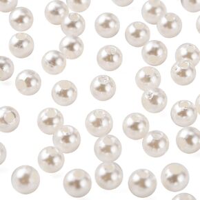 Danlingjewelry ما يقرب من 10000pcs 2mm لا ثقوب لؤلؤة undrilled abs البلاستي
