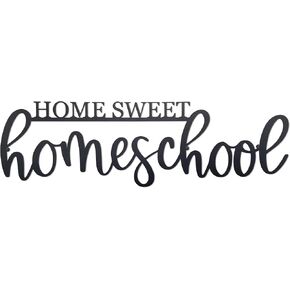 Vausart Home Sweet Homeschool Wall Decor