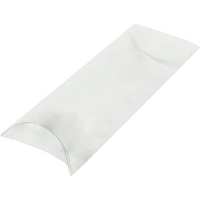 30 Pcs Plastic Pillow Boxes Transparent Packing Boxes Party Favors Candy Boxes Small Thank You Treat Box for Mini Gift