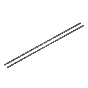uxcell 2pcs 12mm Dia Split Point Tip 250mm Long High-Speed Steel Twist Drill Bit