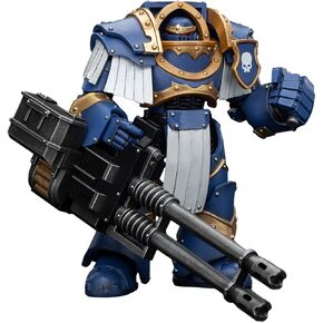 JOYTOY 1/18 Action Figure Warhammer 40,000 Ultramarines Apothecary Biologis Collection Model Birthday Gift