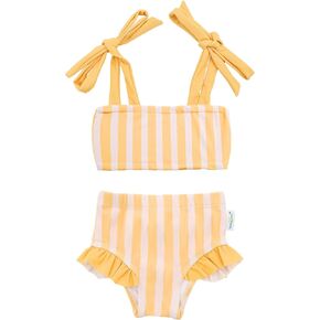 Babygoal Baby Toddler Girl Swimsuit 2 قطعة ، بدلة السباحة الشاطئ الصيفية in Kuwait