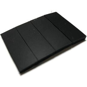 8pcs قدم المطاط منصات غير قابلة للانزلاق وسادات ذاتية للوحة مفاتيح Razer/RK Royal Kludge RK61 Wired 60 ٪ لوحة مفاتيح الألعاب الميكانيكية وغيرها