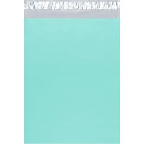 14.5x19" Teal Poly Mailers (50-Pack)