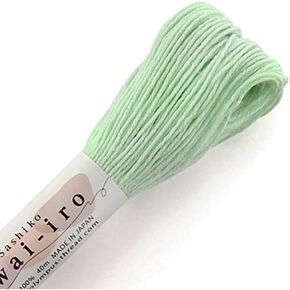 Sashiko Thread - Olympus 40m Skein - Pastel Solid Color (A3 -Mint Green)