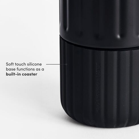 BEAST Health® Stainless Steel Water Bottle, 22 oz, Insulated Stainless Steel, Leak-Proof, Reusable Straw System, Portable Carry Cap, BPA-Free, Dishwasher Safe (Cloud White) in Saudi Arabia