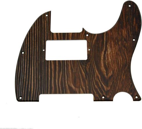 KAISH 8 Hole 3D Printed Tele Style Guitar Plastic Pickguard TL Humbucker Pick Guard for USA/Mexico Telecaster/Tele Flower Pattern in Saudi Arabia
