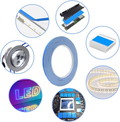 Double Sided Adhesive Tape for TV LED Backlight Strips with Magnetic Backing sync Thermal Conductive Strong Roll in Saudi Arabia