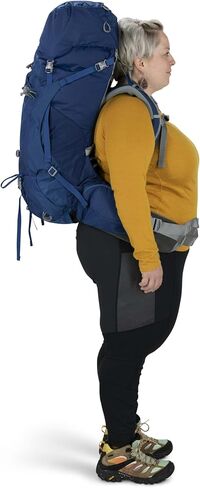 Osprey Ariel 65L Women's Backpacking Backpack, Black, WXS/S in Kuwait