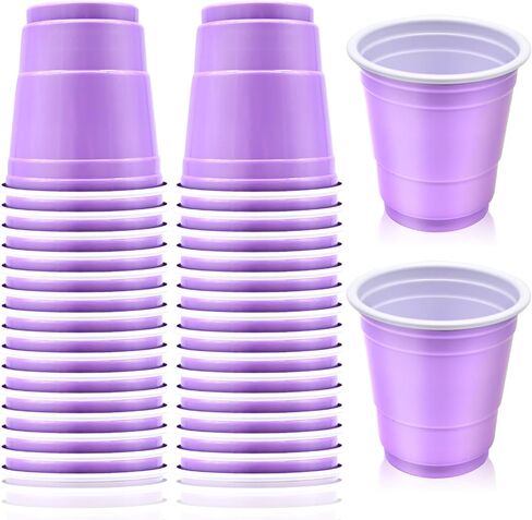 30 Pcs Disposable 2oz Shot Glasses Plastic Cups for Wedding, Graduation Party, Beer Sample Taste Serving, Birthday (Entire Hot Pink) in Saudi Arabia