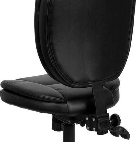 Flash Furniture Caroline Mid-Back Leathersoft Multifunction Twivel Carivers Office Cairs in Kuwait