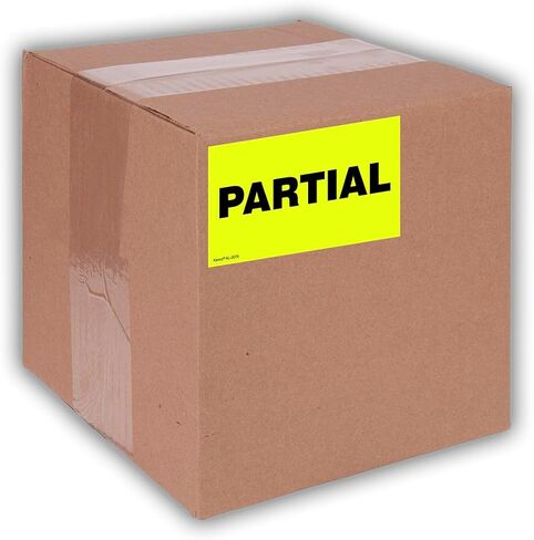 Kenco 3" X 5" Partial Fluorescent Shipping Label Stickers for Shipping and Packing - 500 Adhesive Labels Per Roll in Kuwait