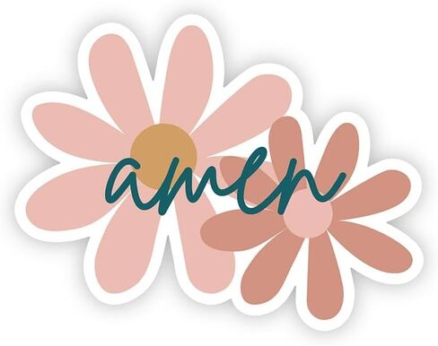 Creative Brands Stickers - Faithworks 3 x 3-Inch Inspirational Easy Peel Waterproof Vinyl Sticker, Make Heaven Crowded in Saudi Arabia