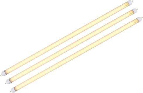 LightWise LWL4W30-F8T5 3pack 3000 Kelvin Warm White 4W LED Tube Direct Replacement Retrofit 8W Fluorescent Tube (12 inch LED Bulb 3pack) in Saudi Arabia