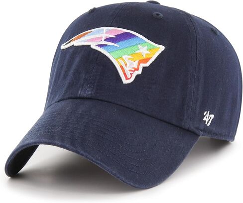 47 Men's Team Pride Clean Up Adjustable Cap - NFL Low Profile Dad Hat in Saudi Arabia