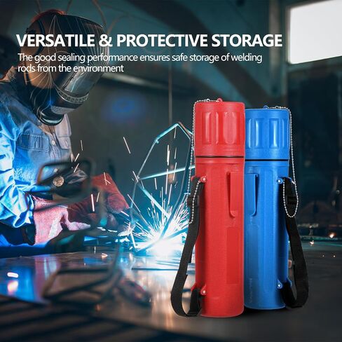 2PCS Welding Rod Storage Tube 14 Inch Welding Rod Storage Tube Waterproof Welding Rod Holder Waterproof Welding Rod Container for Welding Rod Tanks in Saudi Arabia