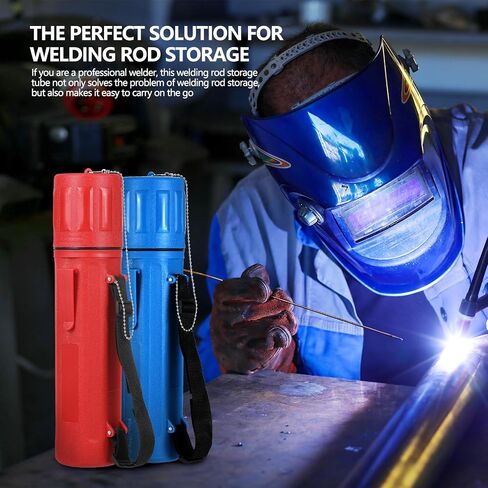 2PCS Welding Rod Storage Tube 14 Inch Welding Rod Storage Tube Waterproof Welding Rod Holder Waterproof Welding Rod Container for Welding Rod Tanks in Saudi Arabia