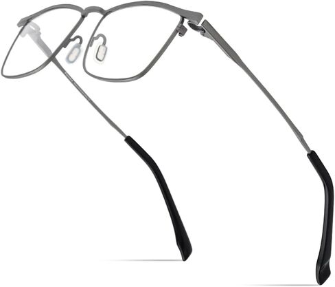 FONEX Pure Titanium Glasses Frame Men Square Eyeglasses Optical Eyewear F85741 in Kuwait