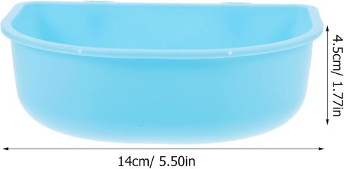 Popetpop Dog Crate Water Bowl - معلق Pet Kennel Cage Food Bowl للاشتراكات السفر ، وأوعية ماء الطعام غير المتساقط للجرو ، والقط ، والأرانب ، وخنازير غينيا in Kuwait
