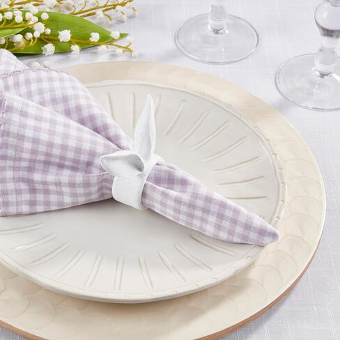 Bunny Ears Design Napkin Rings (Set of 4) in Kuwait