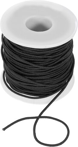 uxcell 1.5mm Elastic String Cord Elastic Thread Beading String Cord for Jewelry Making Necklace Bracelet Beading, 54 Yards Red in Kuwait