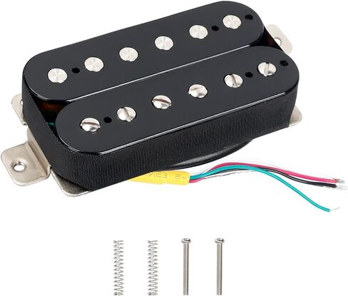 Banworks Alnico 5 Humbucker Pickup 7.8K High Output 50mm Neck Pickup Uncovered Double Coil Pickup Brass Bobbin for Electric Guitar JT/SYQ-04 in Saudi Arabia