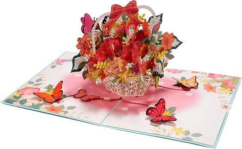 Colorful Peacock Greeting Card, Creative Peacock 3D Pop Up Card for Brithday, Congratulations Wedding, Mother Day, Thank you Cards. Suitable for All Genders. Blank insert tag included. in Kuwait