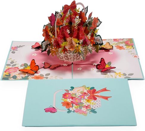 Colorful Peacock Greeting Card, Creative Peacock 3D Pop Up Card for Brithday, Congratulations Wedding, Mother Day, Thank you Cards. Suitable for All Genders. Blank insert tag included. in Kuwait